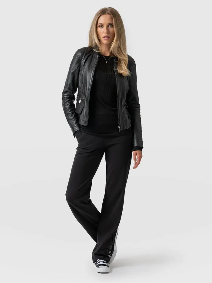 Saint And Sofia Pants Women Apartment Pant 8211 Black Black
