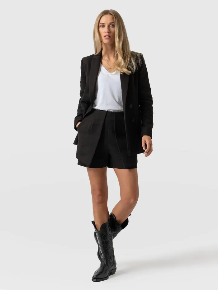 Saint And Sofia Shorts Women Cambridge Short 8211 Black Black