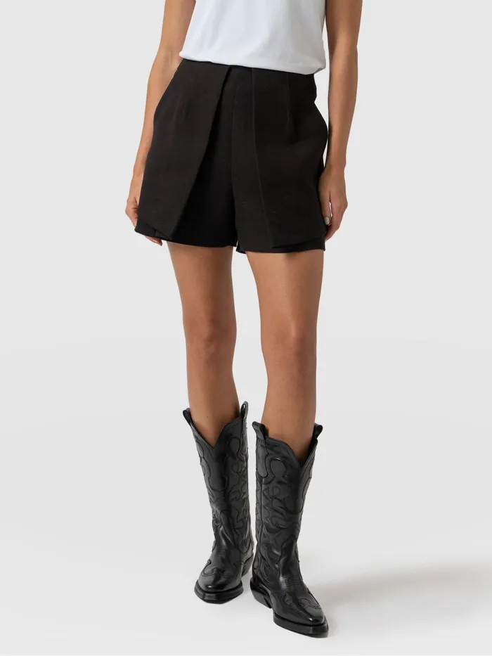 Saint And Sofia Shorts Women Cambridge Short 8211 Black Black