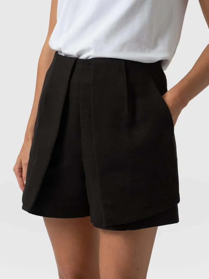 Saint And Sofia Shorts Women Cambridge Short 8211 Black Black