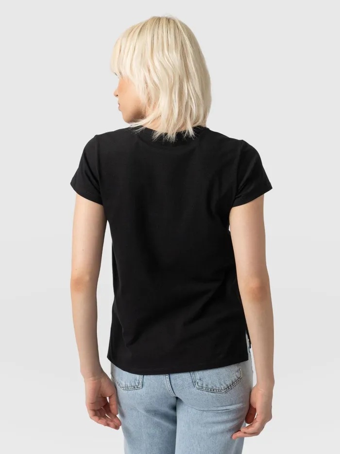 Saint And Sofia TShirts and Tanks Women Apartment Tee 8211 Black Black