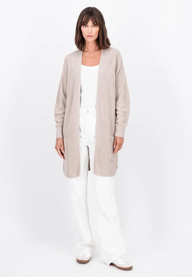 Sale Women FYNCHHATTON Parting Jacket Made Of Cotton And Bags Winter Beigeblack