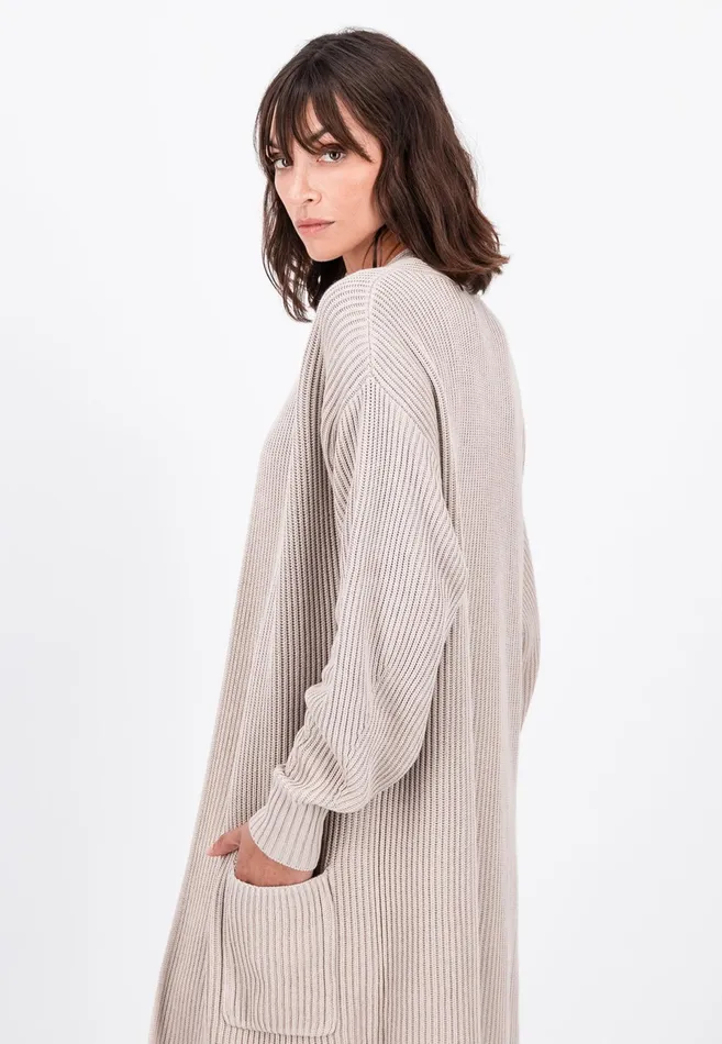 Sale Women FYNCHHATTON Parting Jacket Made Of Cotton And Bags Winter Beigeblack