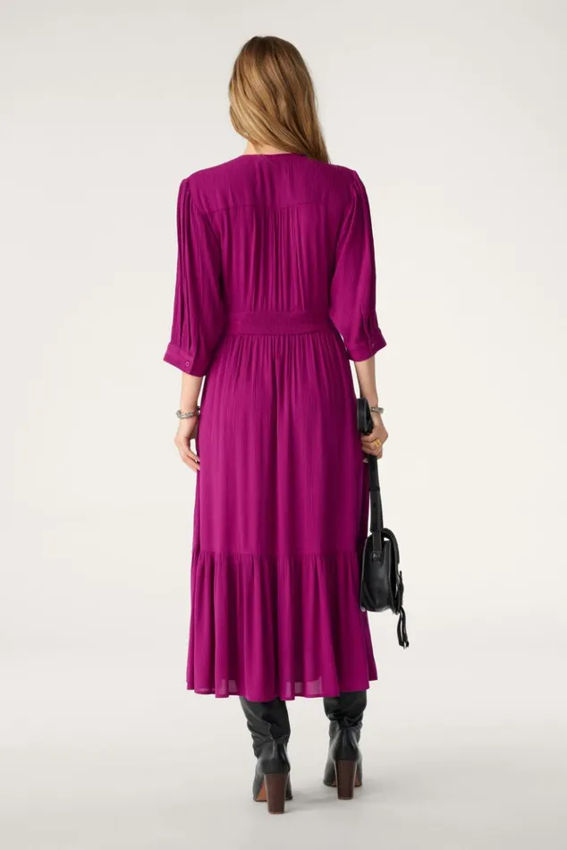 SaturneMidi Dress Clothing Baandsh Dresses