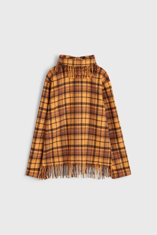 Savage Fringed Blouse Cacao Women Rodebjer Blazers