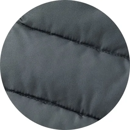 Savile Row Company 100 Recycled Dark Grey Quilted Gilet Dark Grey Men Outerwear