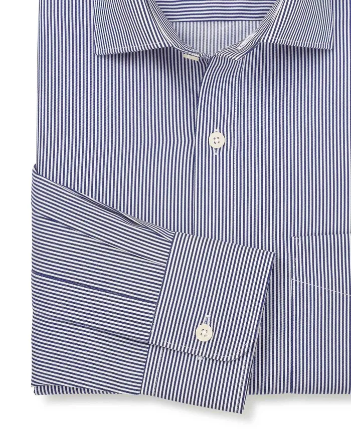 Savile Row Company Navy Cotton Twill Classic Fit Striped Formal Shirt 8211 Single Cuff Navy Stripe Men Formal Shirts Savile Row Company Navy Cotton Twill Classic Fit Striped Formal Shirt 8211 Single Cuff Navy Stripe Men Formal Shirts