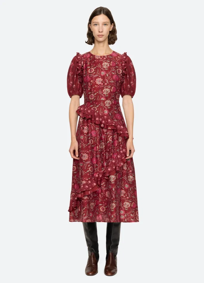 Sea New York Dresses Famke Dress Magenta 8211 Women