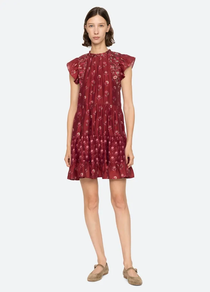 Sea New York Dresses Famke Tunic Magenta 8211 Women
