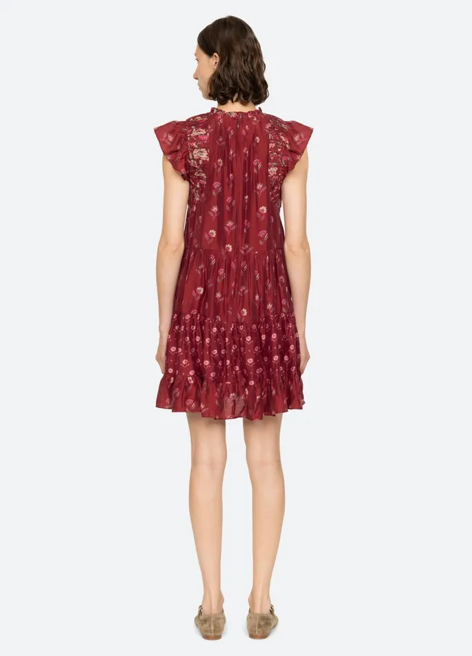Sea New York Dresses Famke Tunic Magenta 8211 Women