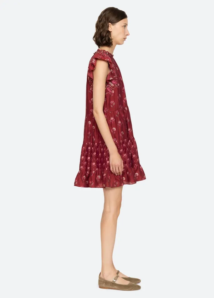 Sea New York Dresses Famke Tunic Magenta 8211 Women