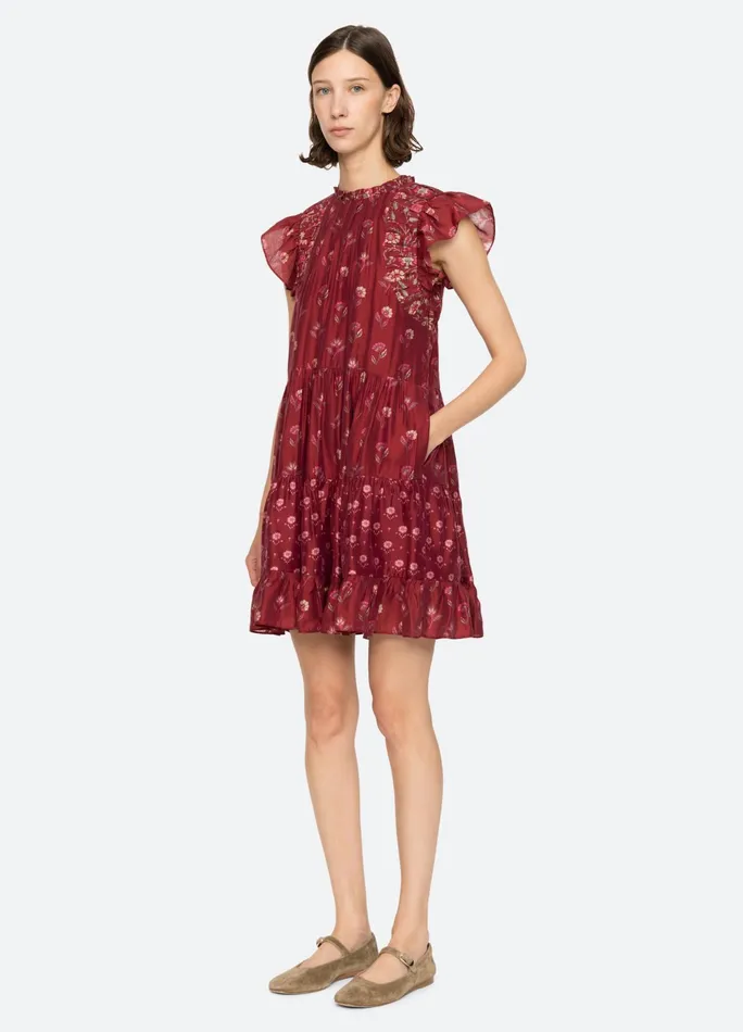 Sea New York Dresses Famke Tunic Magenta 8211 Women