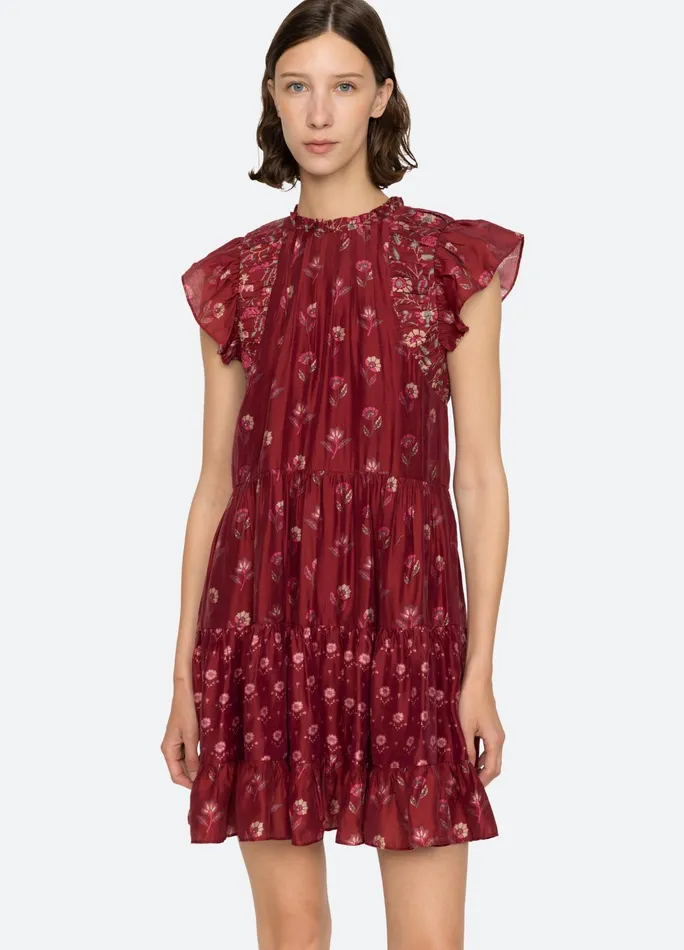 Sea New York Dresses Famke Tunic Magenta 8211 Women