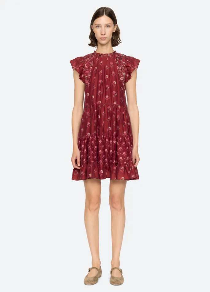 Sea New York Dresses Famke Tunic Magenta 8211 Women