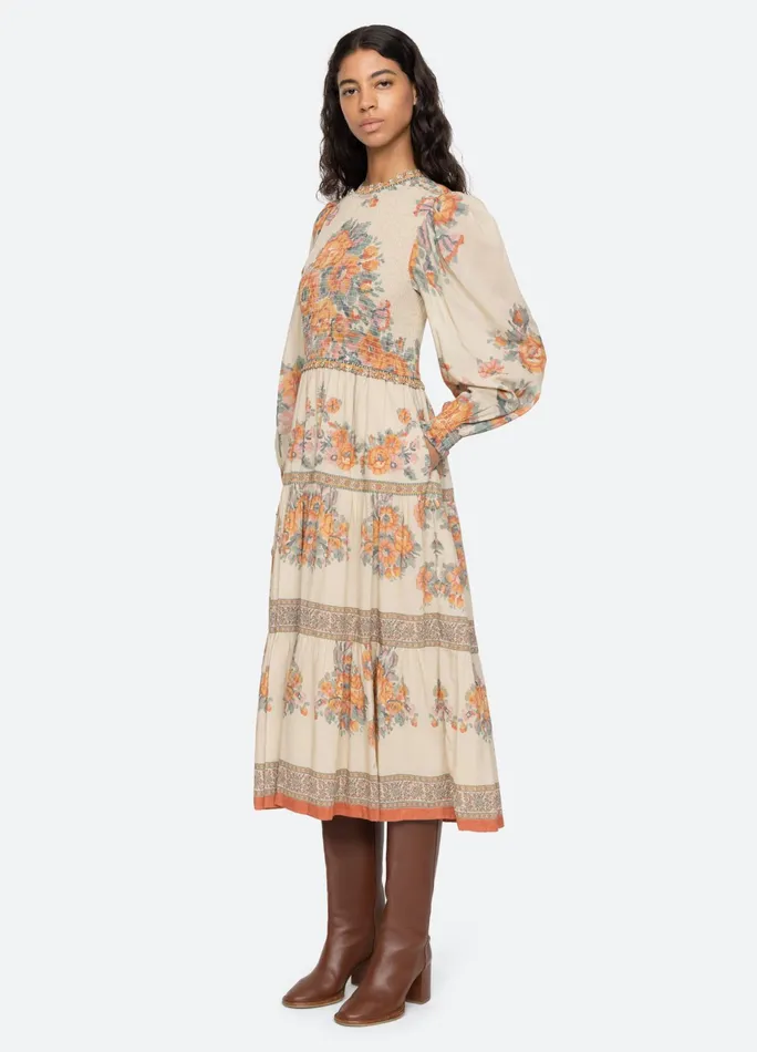 Sea New York Dresses Fiorella LS Dress Blossom 8211 Women