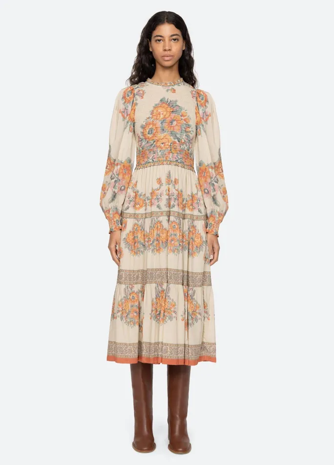 Sea New York Dresses Fiorella LS Dress Blossom 8211 Women