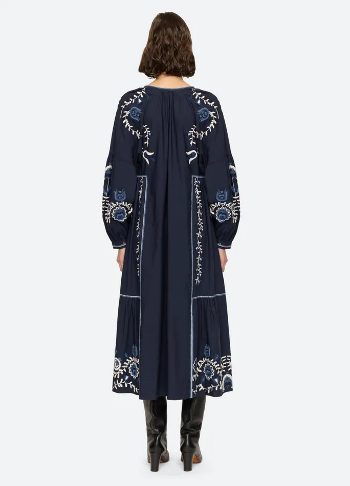 Sea New York Dresses Inga Dress Navy 8211 Women