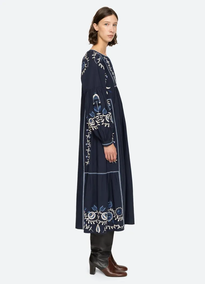 Sea New York Dresses Inga Dress Navy 8211 Women
