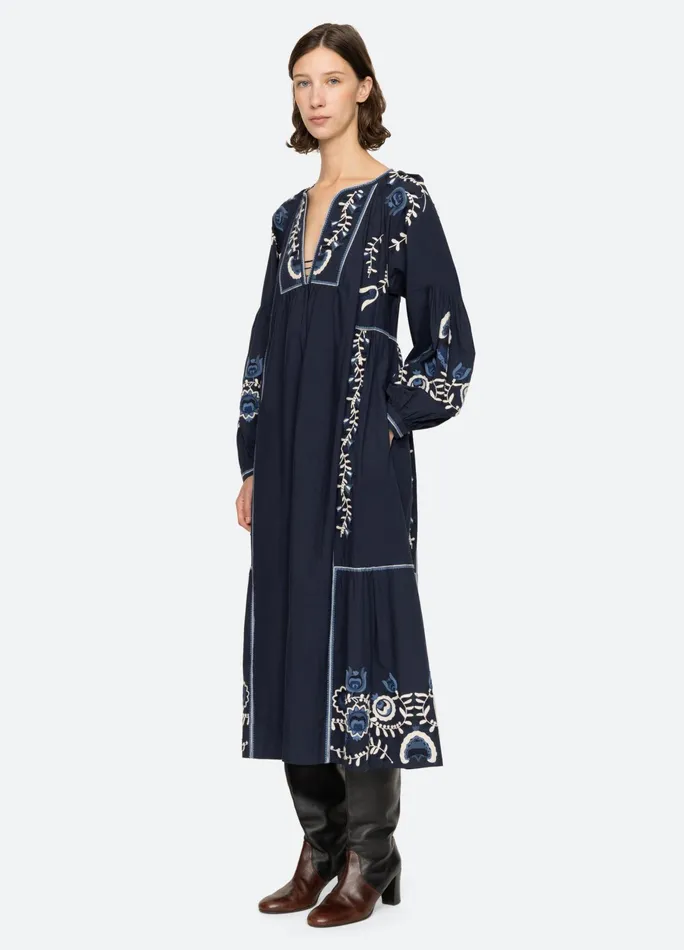 Sea New York Dresses Inga Dress Navy 8211 Women