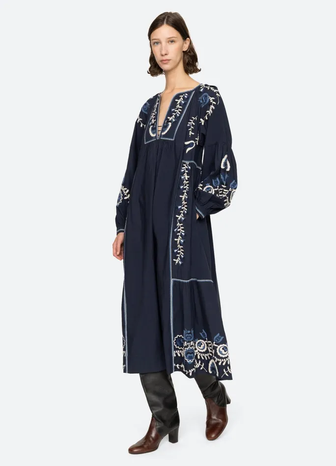 Sea New York Dresses Inga Dress Navy 8211 Women