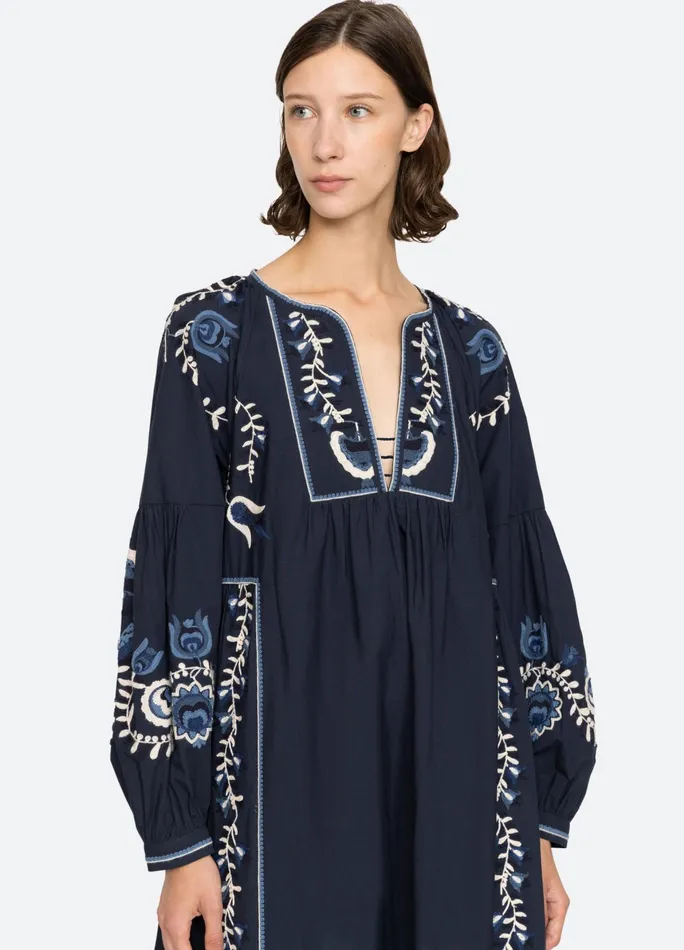 Sea New York Dresses Inga Dress Navy 8211 Women
