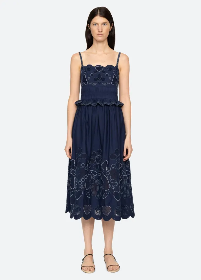 Sea New York Dresses Jeanetta Dress Navy 8211 Women