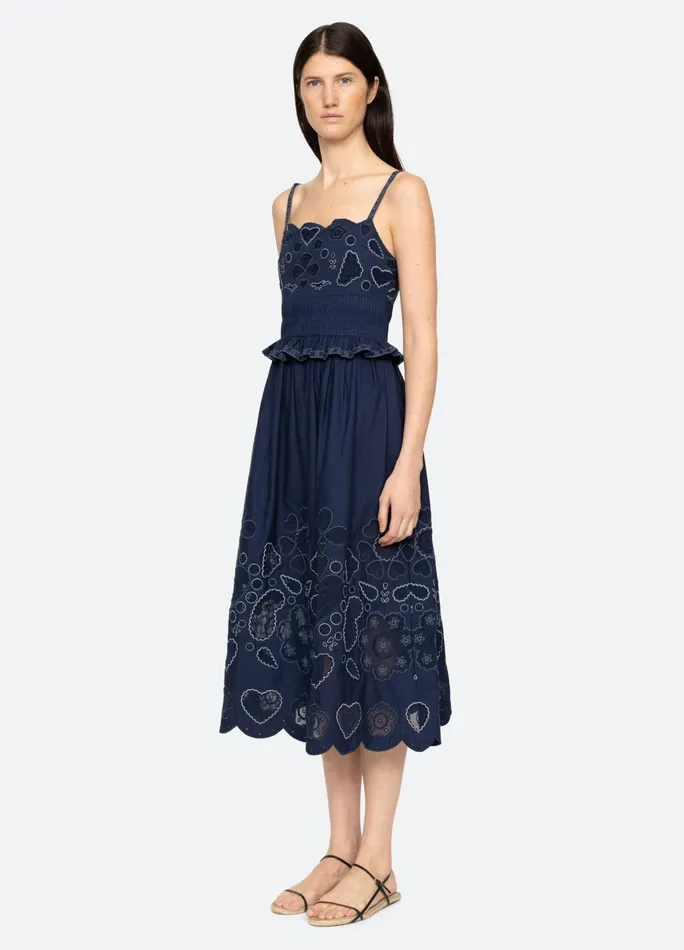 Sea New York Dresses Jeanetta Dress Navy 8211 Women