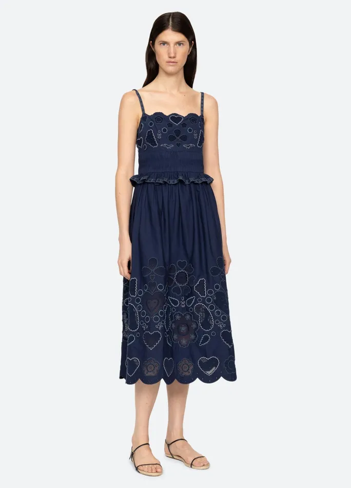 Sea New York Dresses Jeanetta Dress Navy 8211 Women