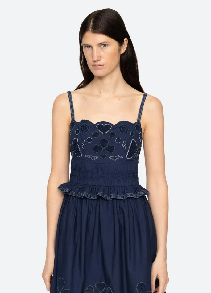 Sea New York Dresses Jeanetta Dress Navy 8211 Women