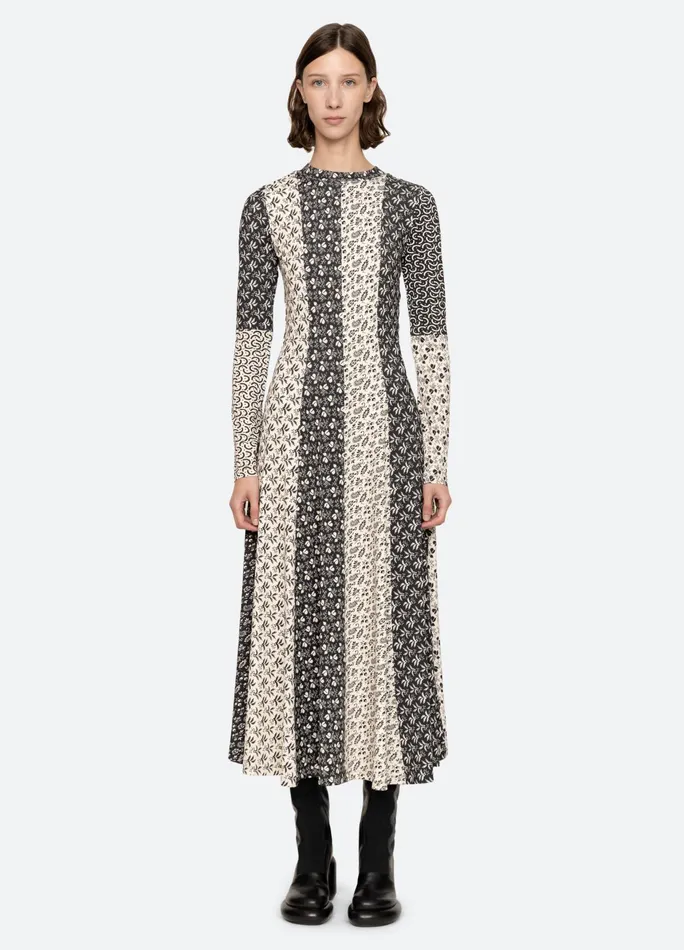 Sea New York Dresses Panna LS Dress Black 8211 Women