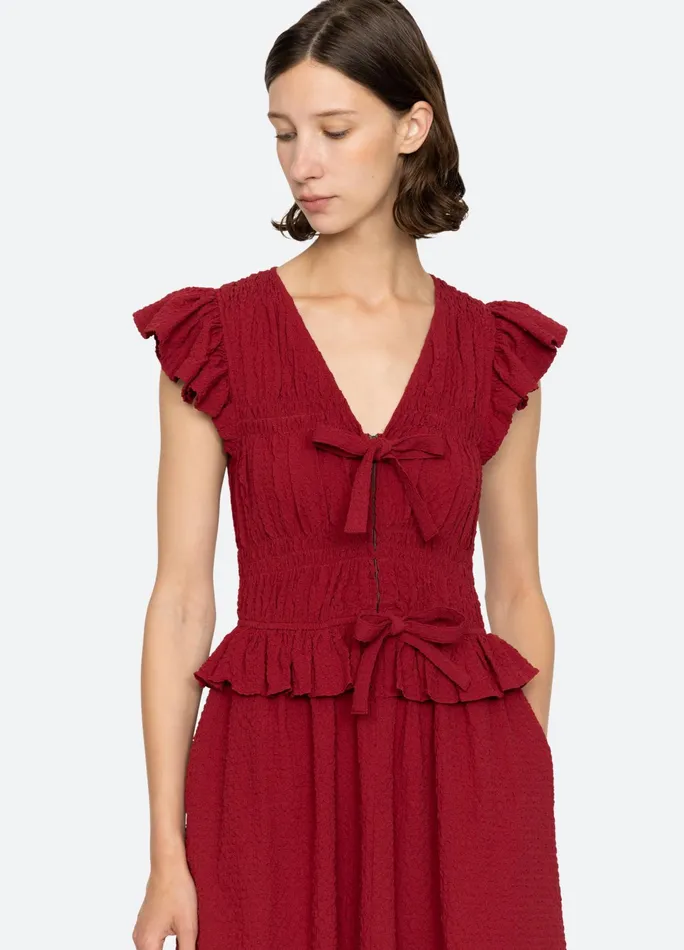 Sea New York Dresses Regina Dress Red 8211 Women