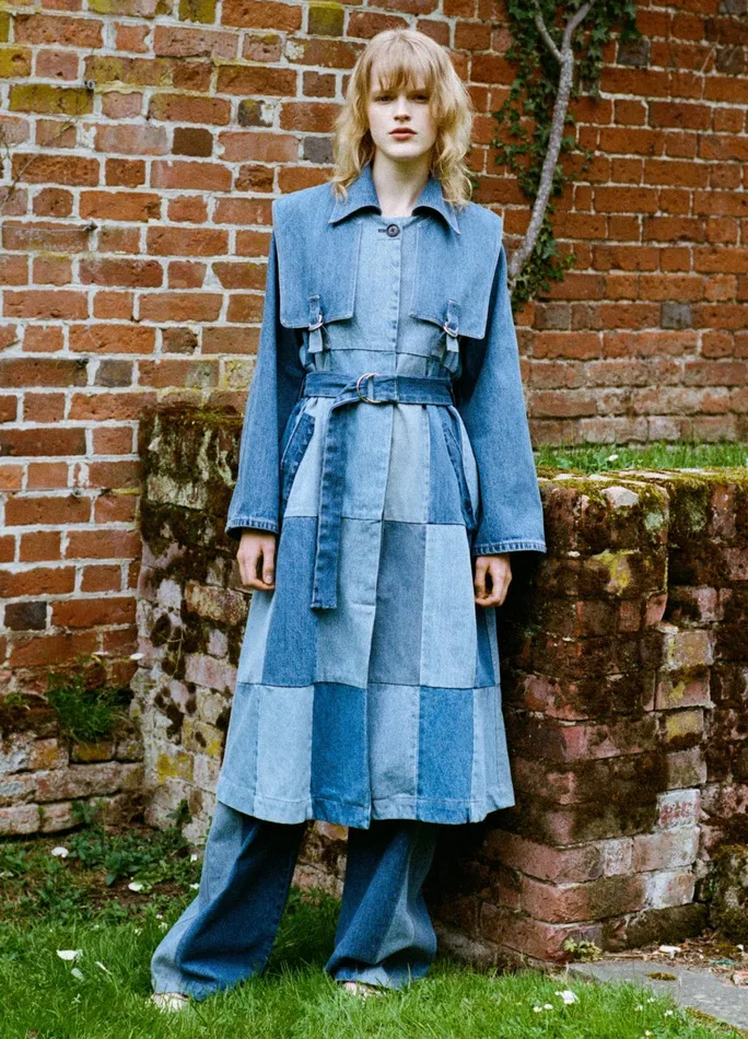 Sea New York Outerwear Elle Coat Blue 8211 Women