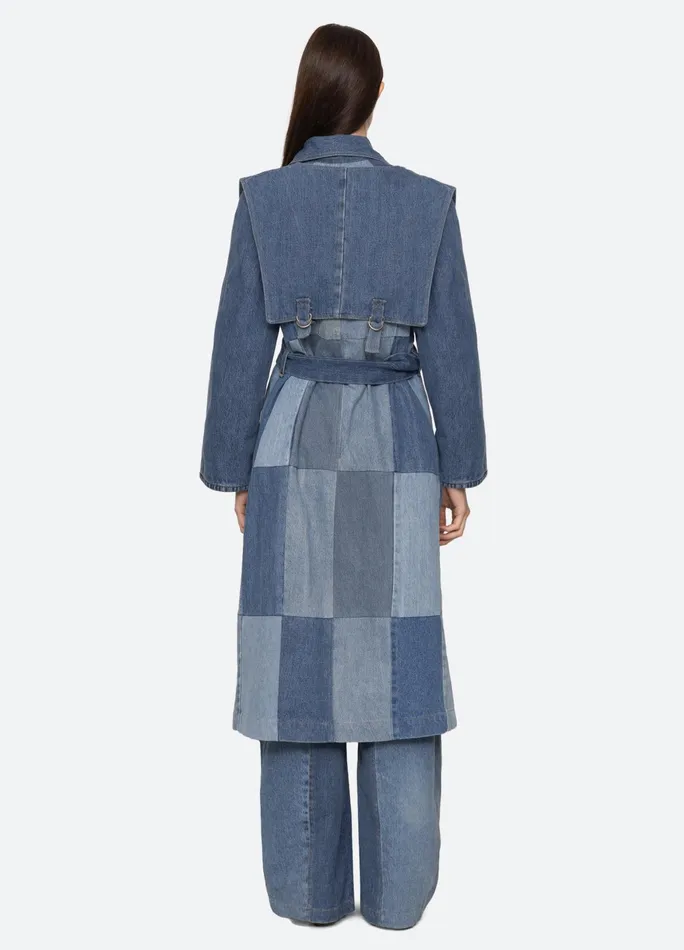 Sea New York Outerwear Elle Coat Blue 8211 Women