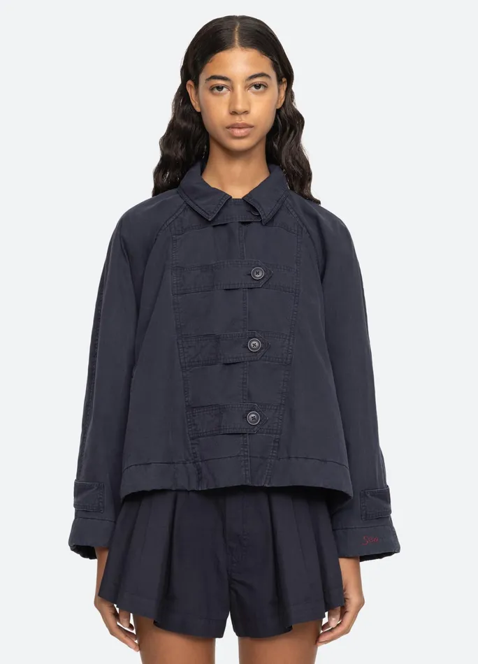 Sea New York Outerwear Samaka Jacket Navy 8211 Women