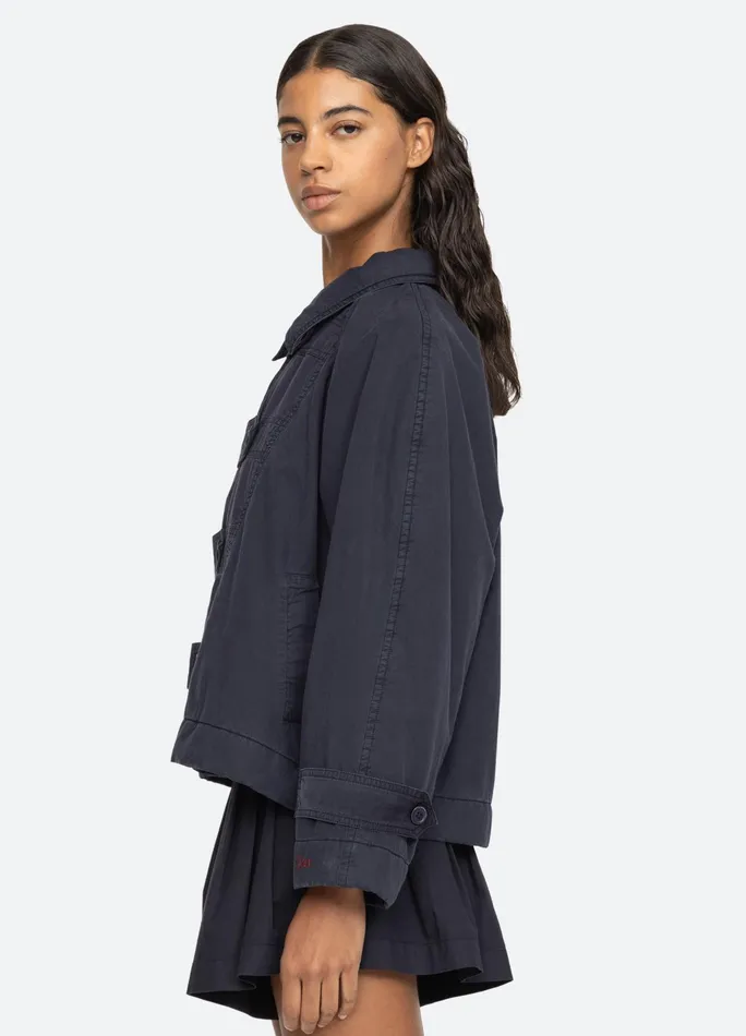 Sea New York Outerwear Samaka Jacket Navy 8211 Women