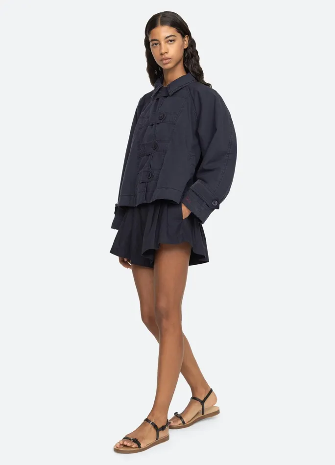Sea New York Outerwear Samaka Jacket Navy 8211 Women