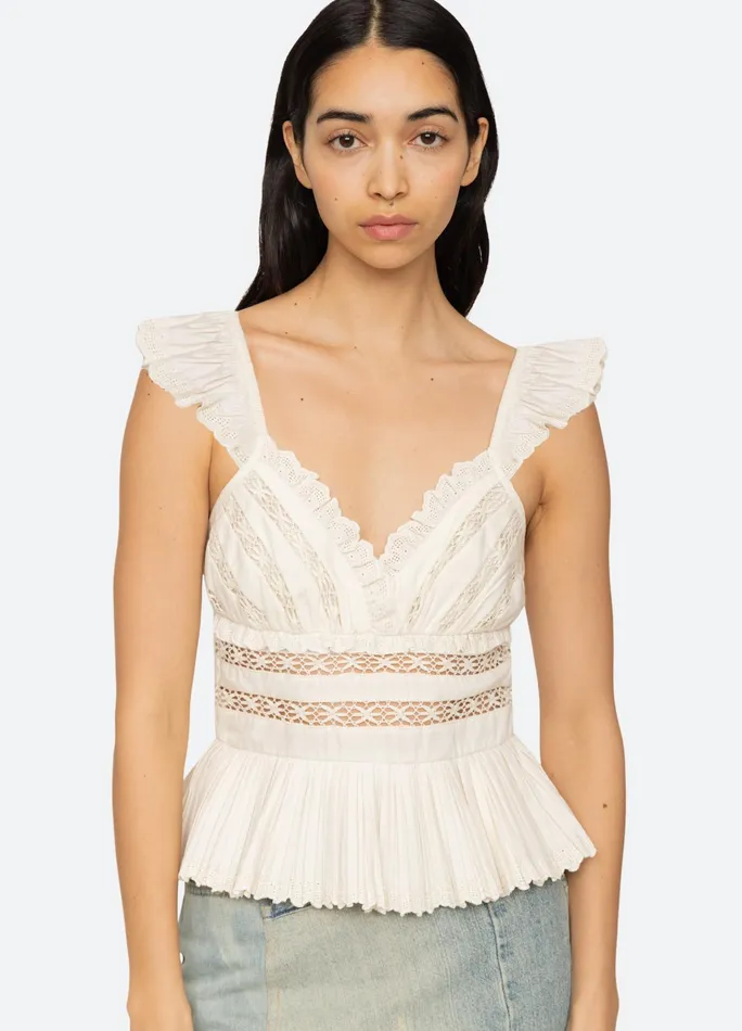 Sea New York Tops Antonina Tank Cream 8211 Women