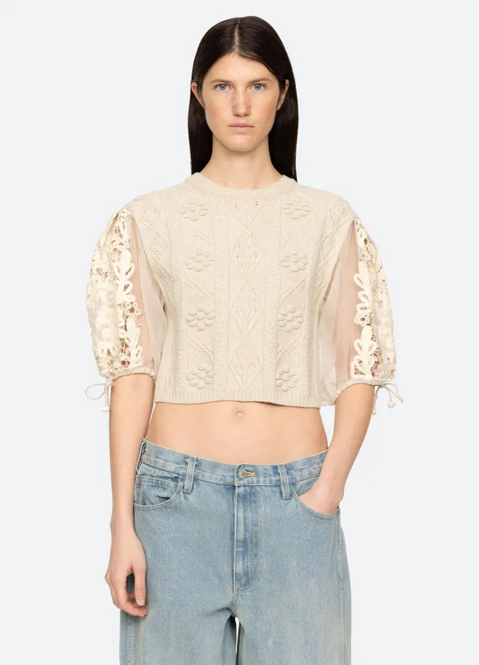 Sea New York Tops Bente Sweater Cream 8211 Women