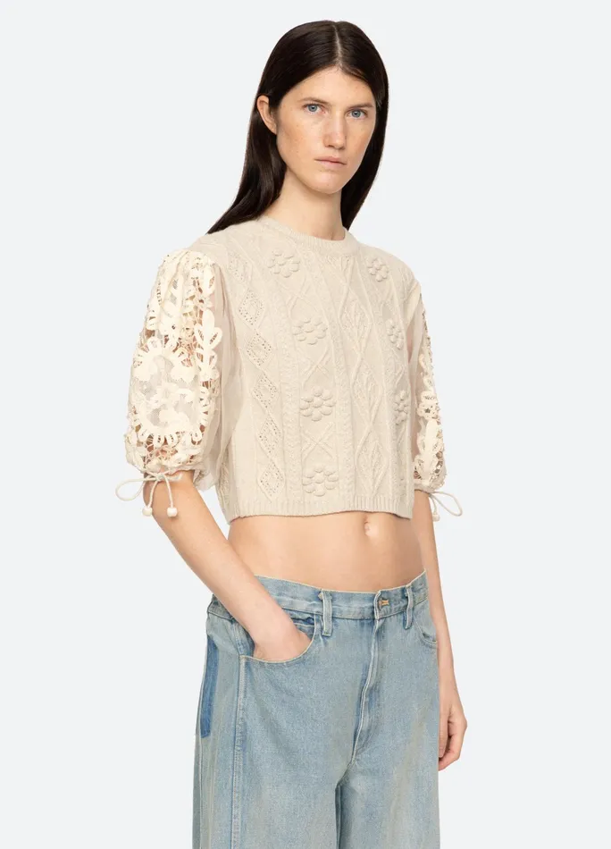 Sea New York Tops Bente Sweater Cream 8211 Women