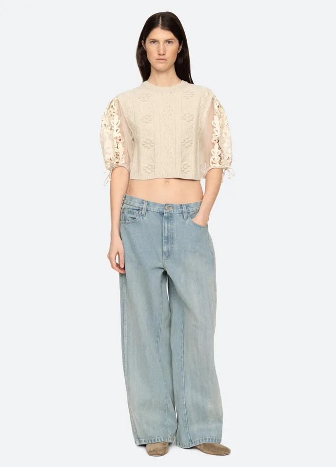Sea New York Tops Bente Sweater Cream 8211 Women