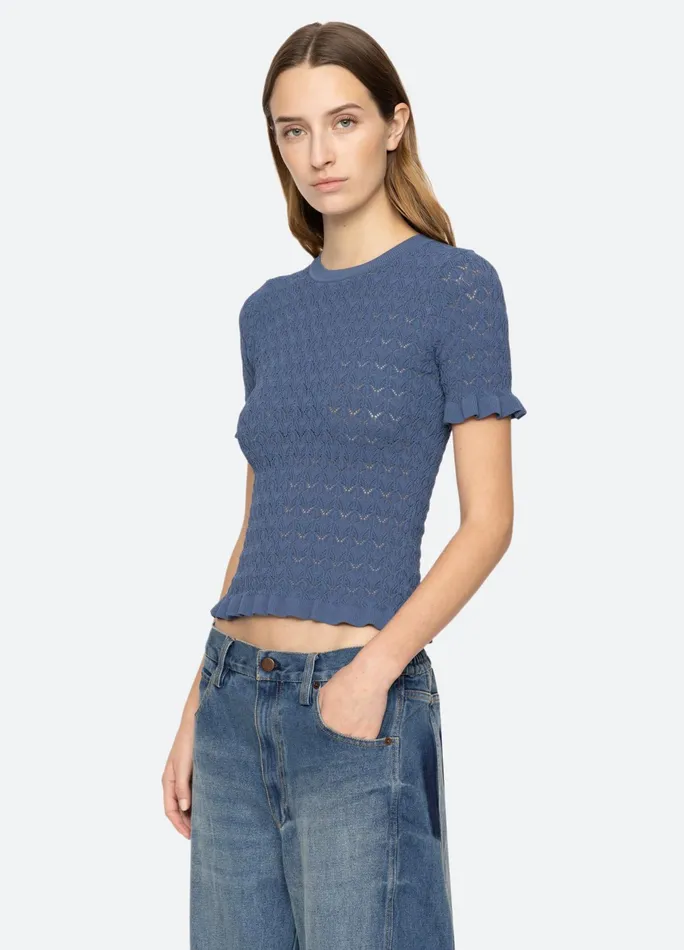 Sea New York Tops Rue SS Sweater Black 8211 Women