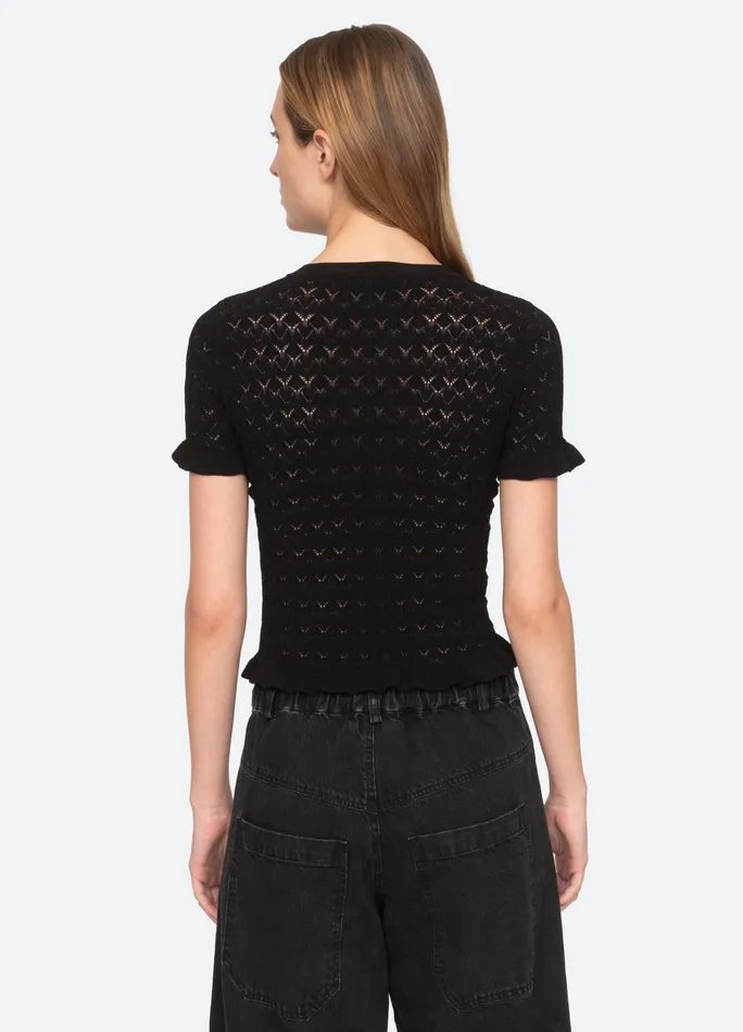 Sea New York Tops Rue SS Sweater Black 8211 Women
