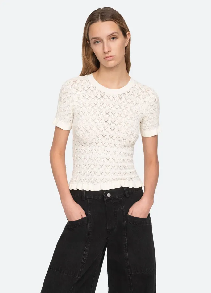 Sea New York Tops Rue SS Sweater Black 8211 Women