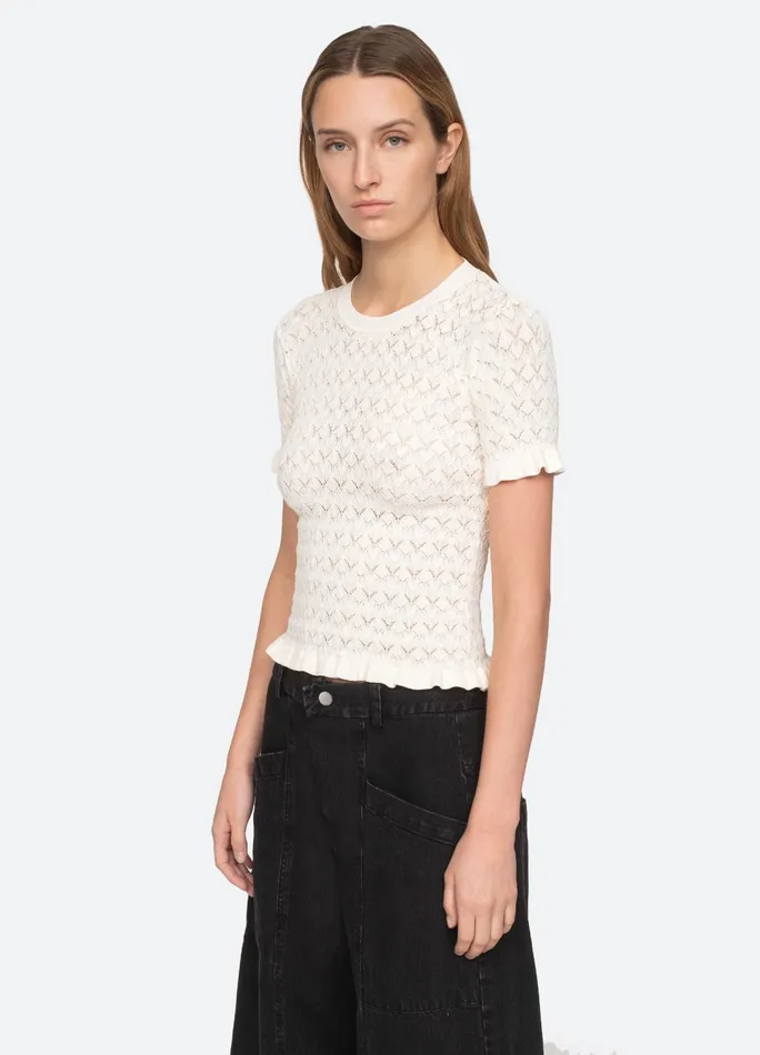 Sea New York Tops Rue SS Sweater Black 8211 Women