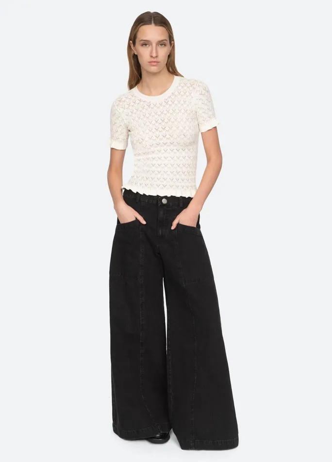 Sea New York Tops Rue SS Sweater Black 8211 Women