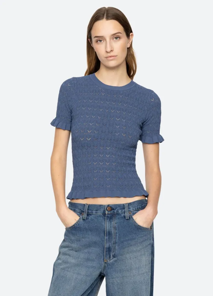 Sea New York Tops Rue SS Sweater Black 8211 Women