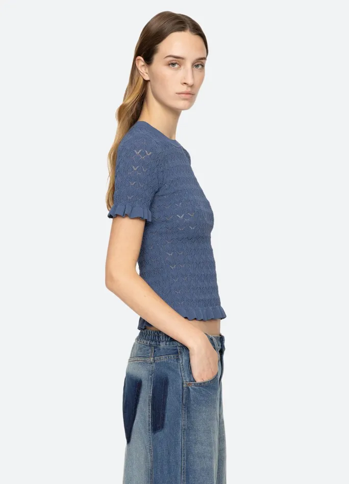 Sea New York Tops Rue SS Sweater Black 8211 Women