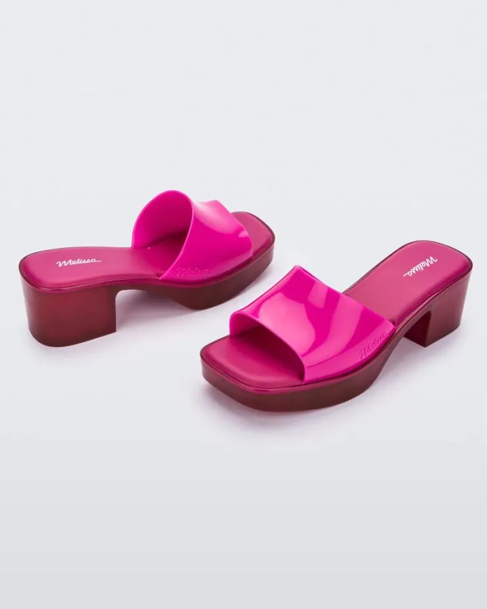 Shape Hot Pink Women Melissa Heels