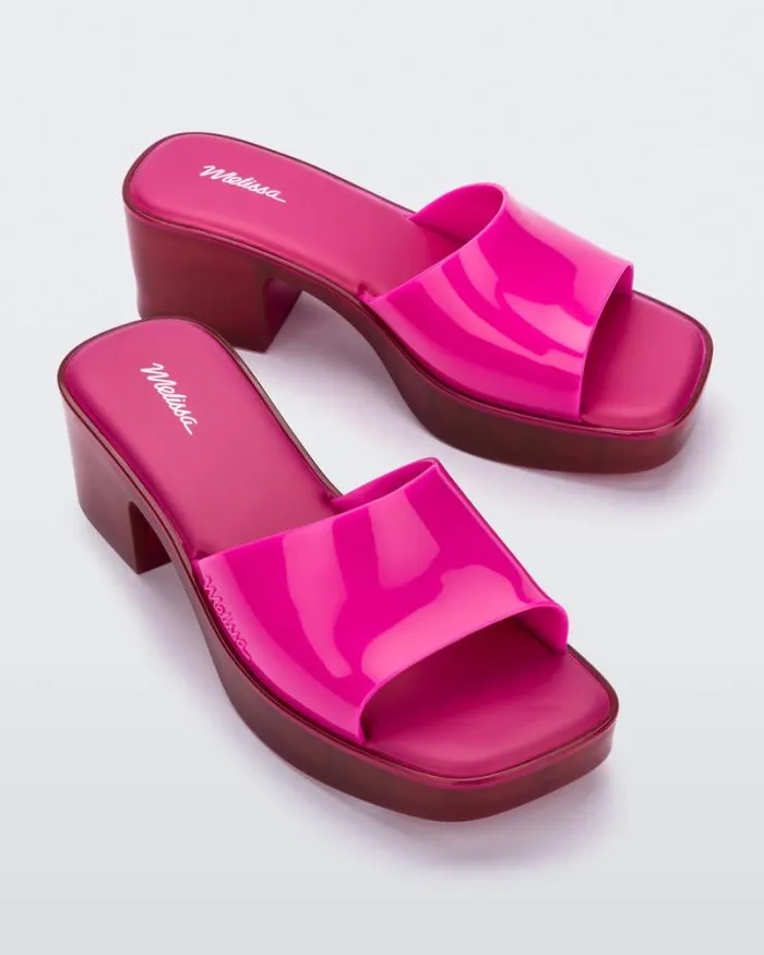 Shape Hot Pink Women Melissa Heels