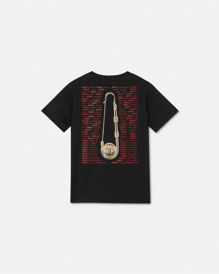 Shirts and Tshirts Kids Versace TShirt Blackwhite